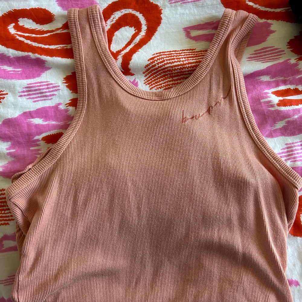 Burn boot camp ribbed tank top